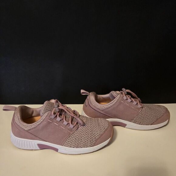 Orthofeet "Francis No-Tie" Women's Sneakers in Pale Mauve Size 6.5W - Picture 4 of 7